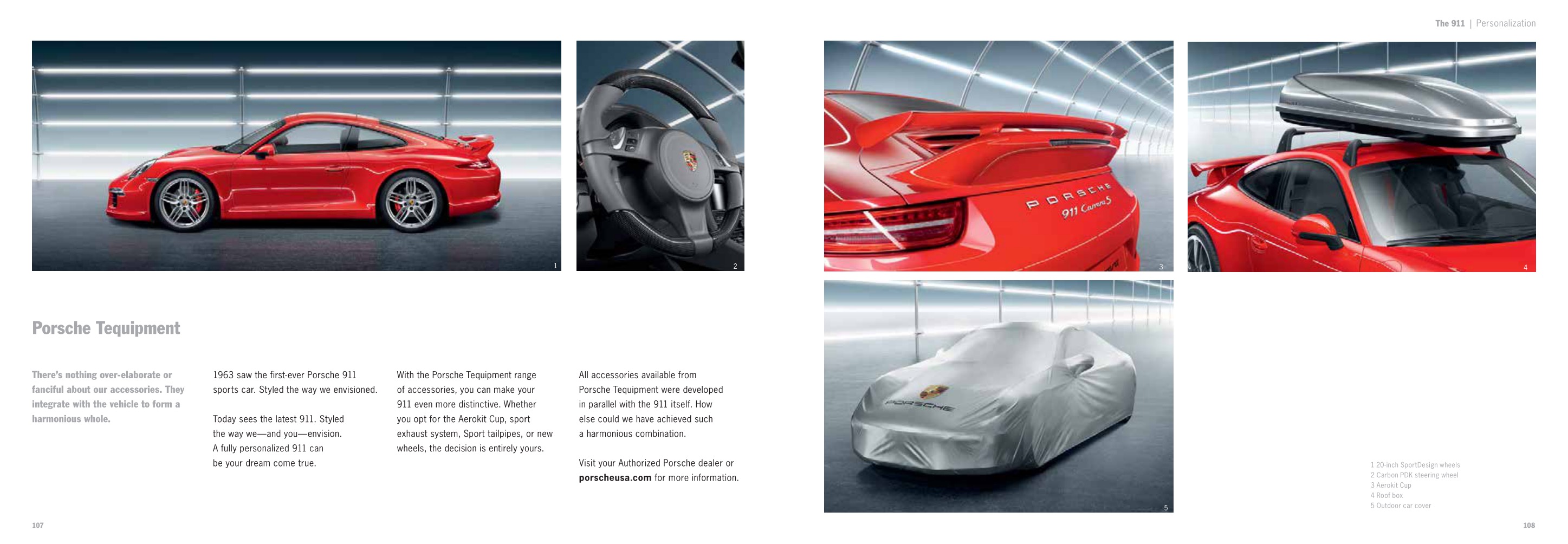 2013 Porsche 911 Brochure Page 23